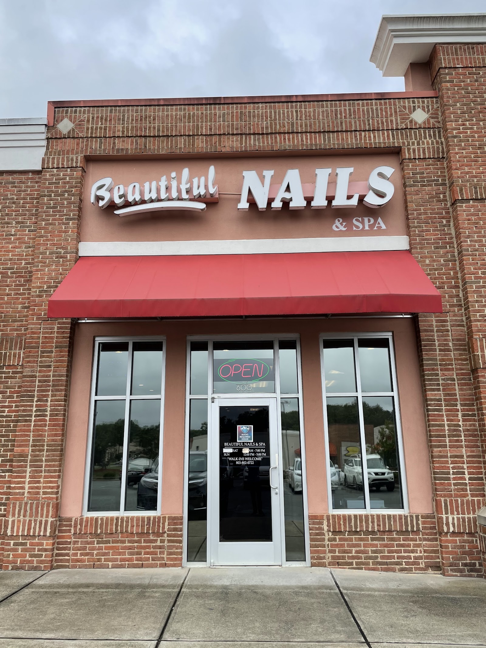 Beautiful Nails & Spa nail work in Fort Mill, South Carolina